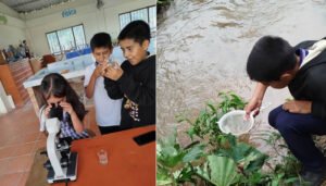 Estudiantes de Timaná y su proyecto medioambiental