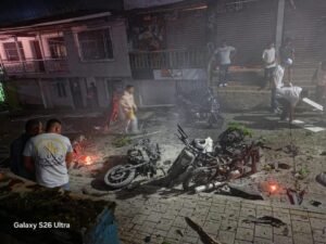 Viernes Santo explosivo en Antioquia