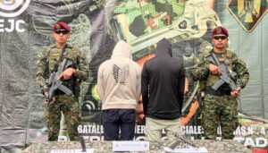 Se entregaron cabecillas de alias Iván Mordisco