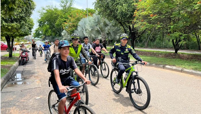 Jornada especial de bicicletas y motores en Neiva