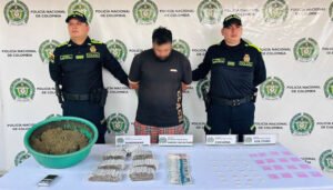 Cayó presunto expendedor de drogas