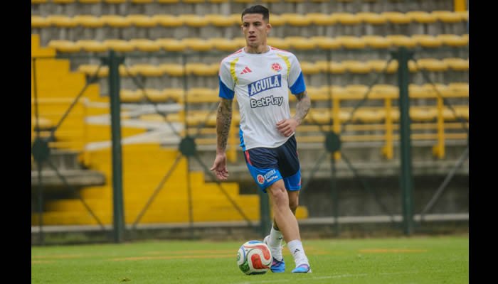 Colombia y su sesión de entrenamiento