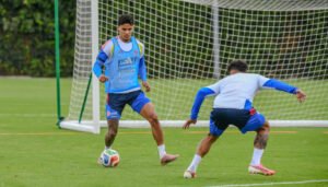 Colombia sigue con sus entrenamientos en Bogotá