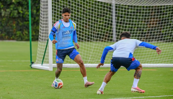 Colombia sigue con sus entrenamientos en Bogotá