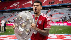 Luis Díaz, campeón de la Bundesliga
