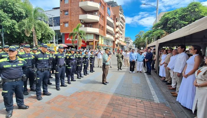 Nuevos uniformados policiales para Neiva