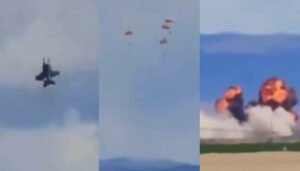 Colisión de aviones de combate en Estados Unidos