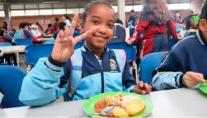 Cobertura histórica de la alimentación escolar en Colombia