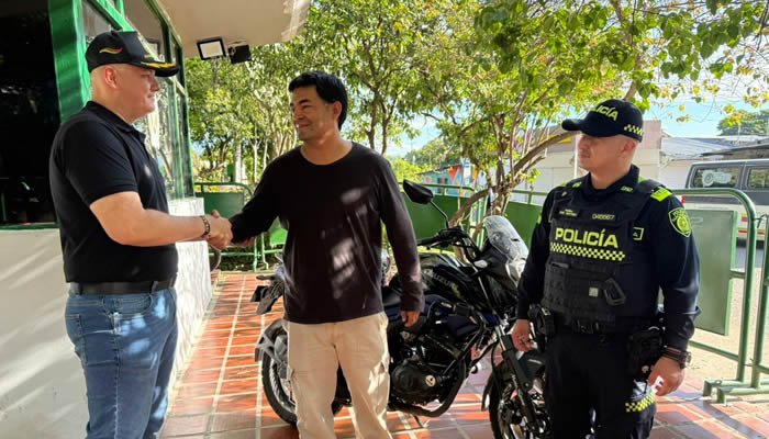 Recuperan moto hurtada en el suroriente de Neiva