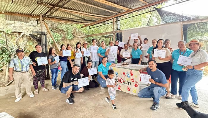Miembros de comunidad indígena, gestores en salud