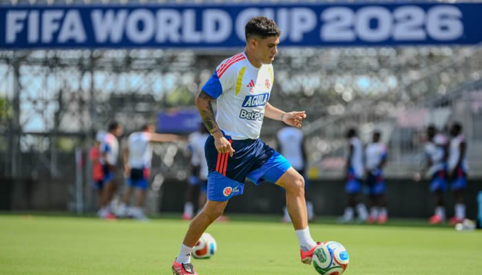 Siguen los entrenamientos de la Selección Colombia