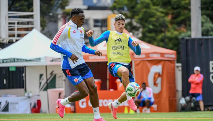 Colombia sigue con sus entrenamientos
