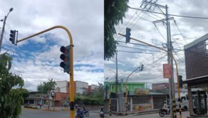 Hurto y vandalismo dejaron inactivos dos semáforos en el sur de Neiva