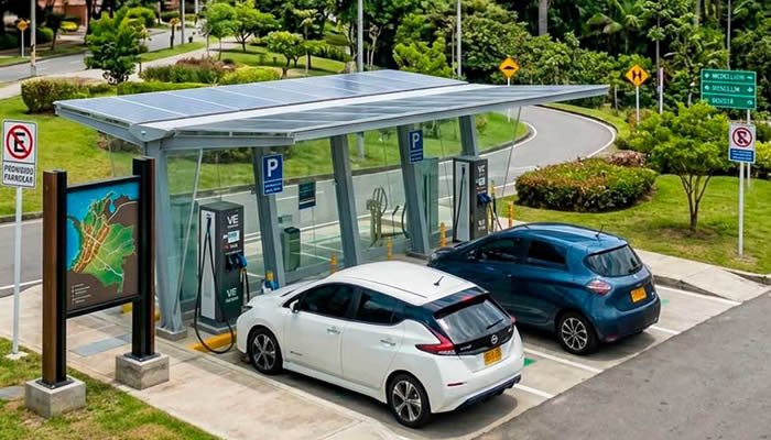 Colombia avanza en la integración de la red de carga para vehículos eléctricos
