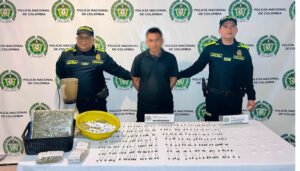 Capturado presunto expendedor de droga
