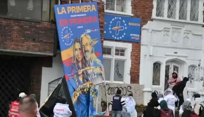 Inspección a sede de campaña vandalizada