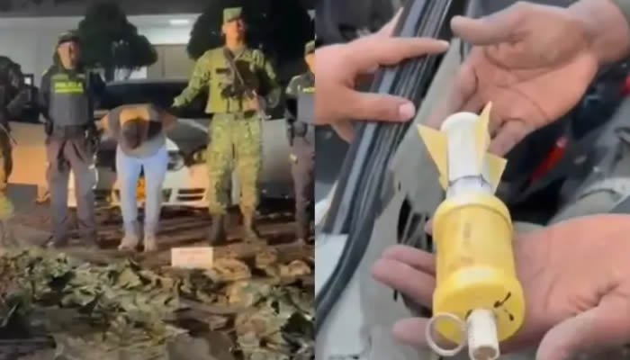 Capturan en el Valle a presunto disidente con explosivos