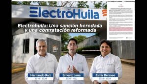 Electrohuila destaca cambios tras sanción de la SIC