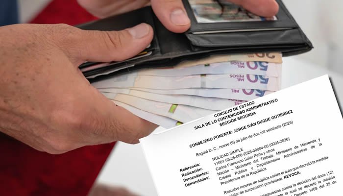 En firme aumento del salario mínimo para 2026