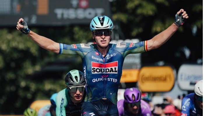 Merlier repite etapa en el Tour, Tejada llega al top 20