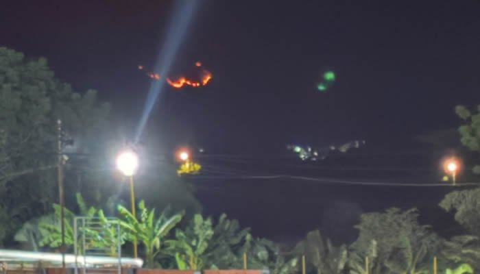 Controlan incendio forestal en zona rural de Aipe
