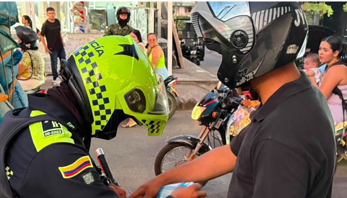 Operativos de seguridad en barrios de Neiva