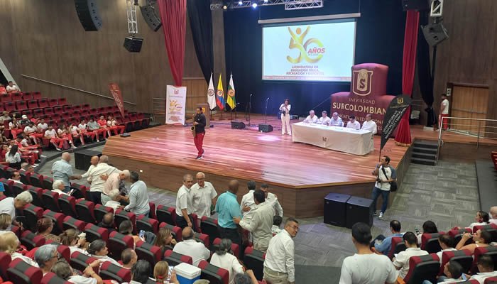 Usco conmemoró 50 años del programa de educación física