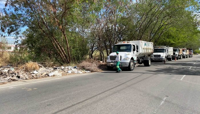 Neiva interviene ocho puntos afectados por acumulación de basura