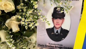 Homenaje de la Policía a la subintendente Paula Ortega
