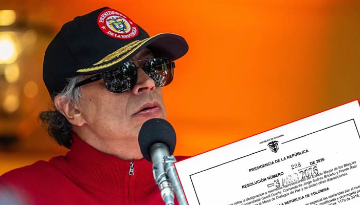 Gobierno Petro retiró a siete disidentes de las Farc de la mesa de diálogos de paz