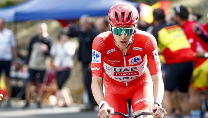 Pogacar se retira de la Vuelta a España, Tejada octavo