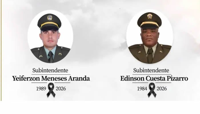 Asesinados dos policías en el Tolima