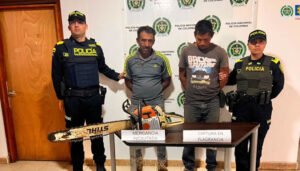 Detenidos presuntos pirómanos en el Tolima
