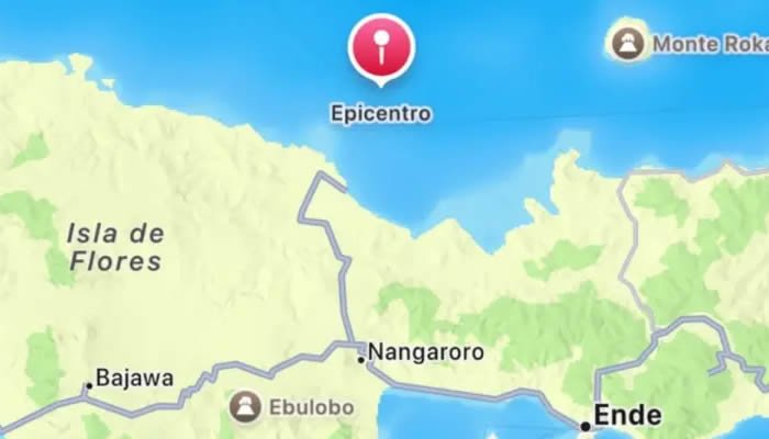 Terremoto de magnitud 7,7 sacude Indonesia