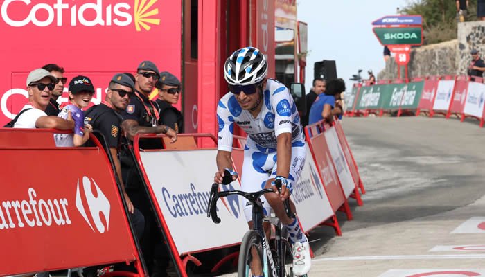 Santiago Buitrago, segundo en etapa de la Vuelta a España