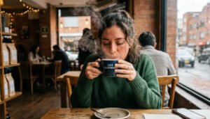 Mucho cuidado si toma café caliente