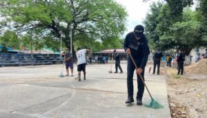Recuperan cancha del barrio Bogotá
