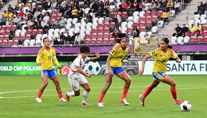 Derrota de Colombia en el mundial femenino sub – 20