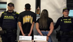 Dos capturados con armas y cocaína en Neiva