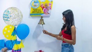 Gabriela tocó la campana de la vida en el Hospital Moncaleano
