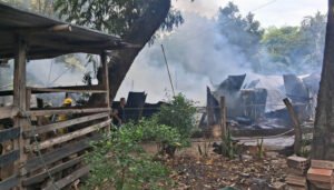 Incendio en Bajo Tenerife afectó tres viviendas