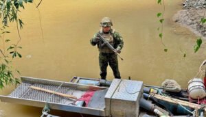 Importante incautación frente a la extracción ilegal de oro