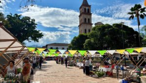 Garzón realizó la quinta edición del Eco Mercado Campesino
