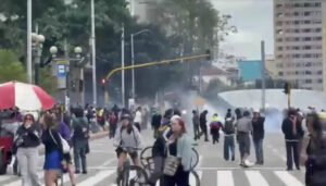 Nueva jornada de manifestaciones en Bogotá